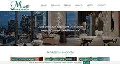 Desktop Screenshot of immobiliaremaselli.com