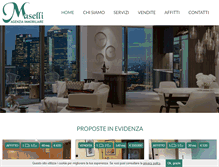 Tablet Screenshot of immobiliaremaselli.com